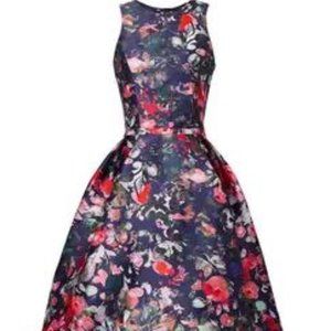 ML Monique Lhuillier Floral Jadore Gown